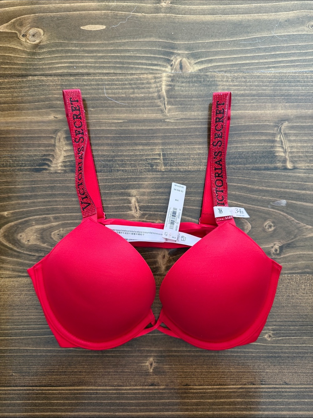 NWT Victorias Secret Bombshell Rhinestone Bra